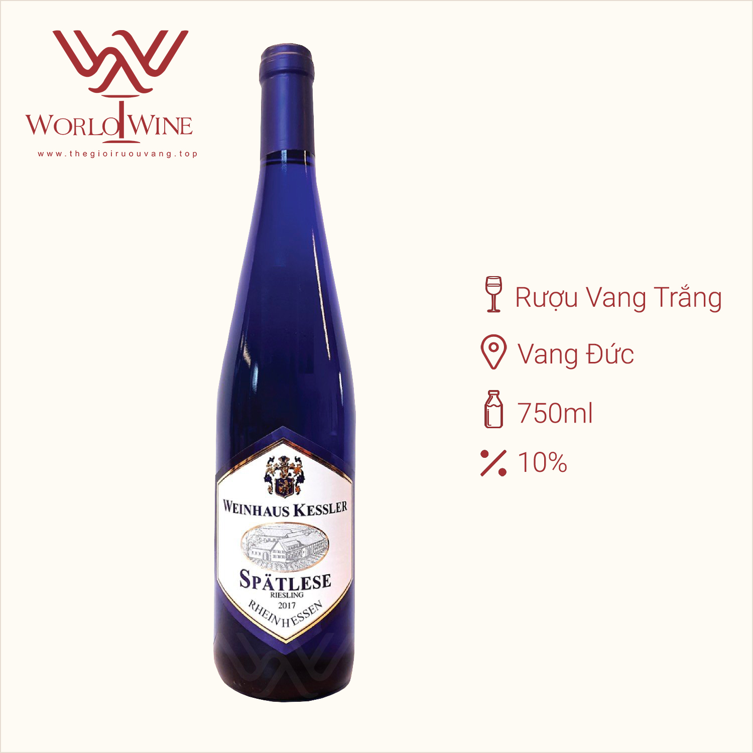 Rượu Vang Đức Spatlese Riesling