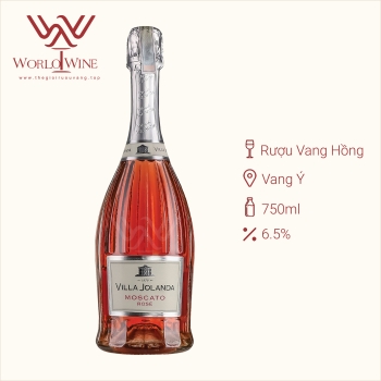 Rượu Vang Hồng Villa Jolanda Moscato Rose