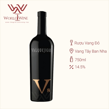 Rượu Vang Tây Ban Nha V8 Valpuejigoso
