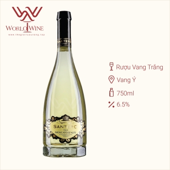 Rượu Vang Ngọt Santero Moscato D’Asti