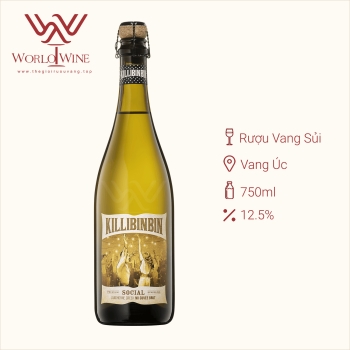 Rượu Vang Sủi KilliBinbin Social Sparkling Brut